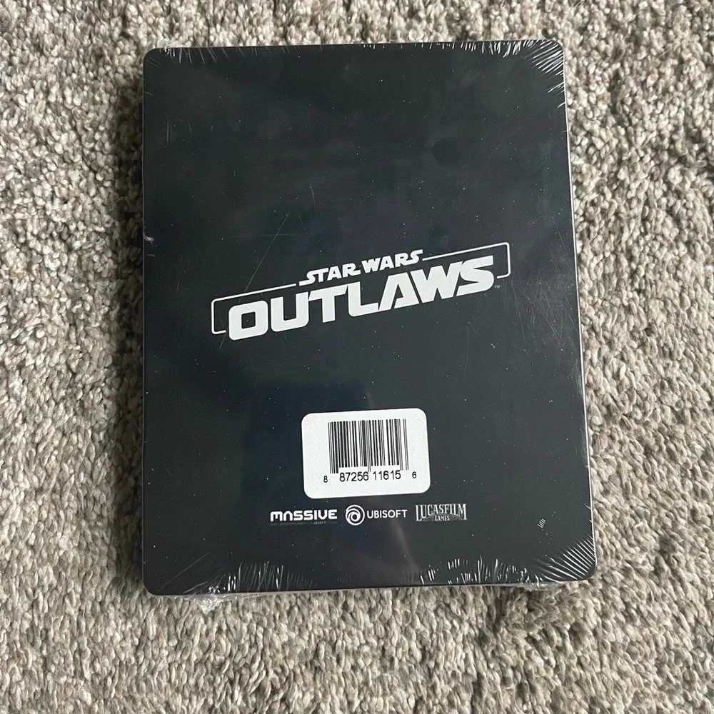 Star Wars Outlaws PS5 or Xbox official Steel Book Case NO GAME